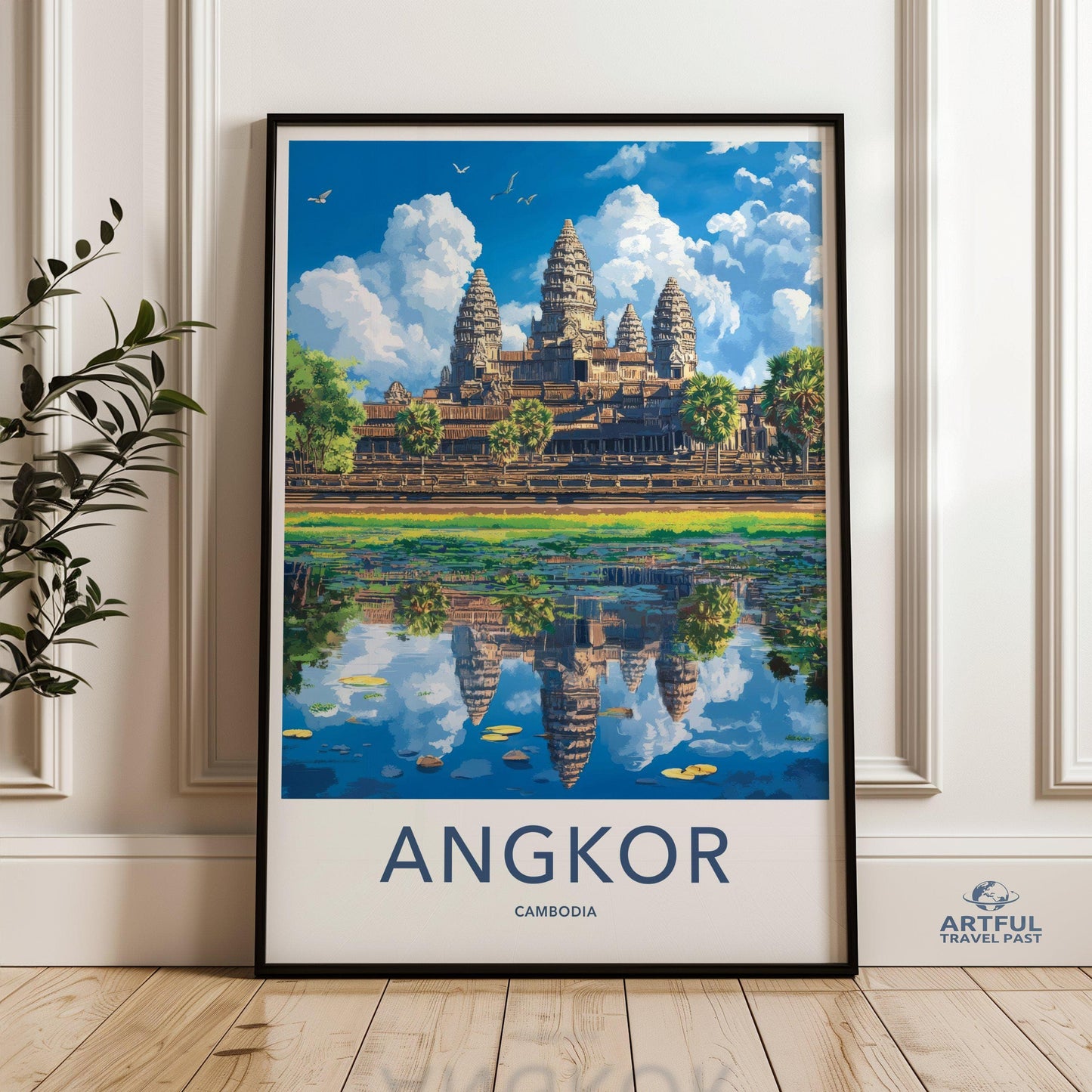 Angkor Wat Poster - Cambodia Wall Art
