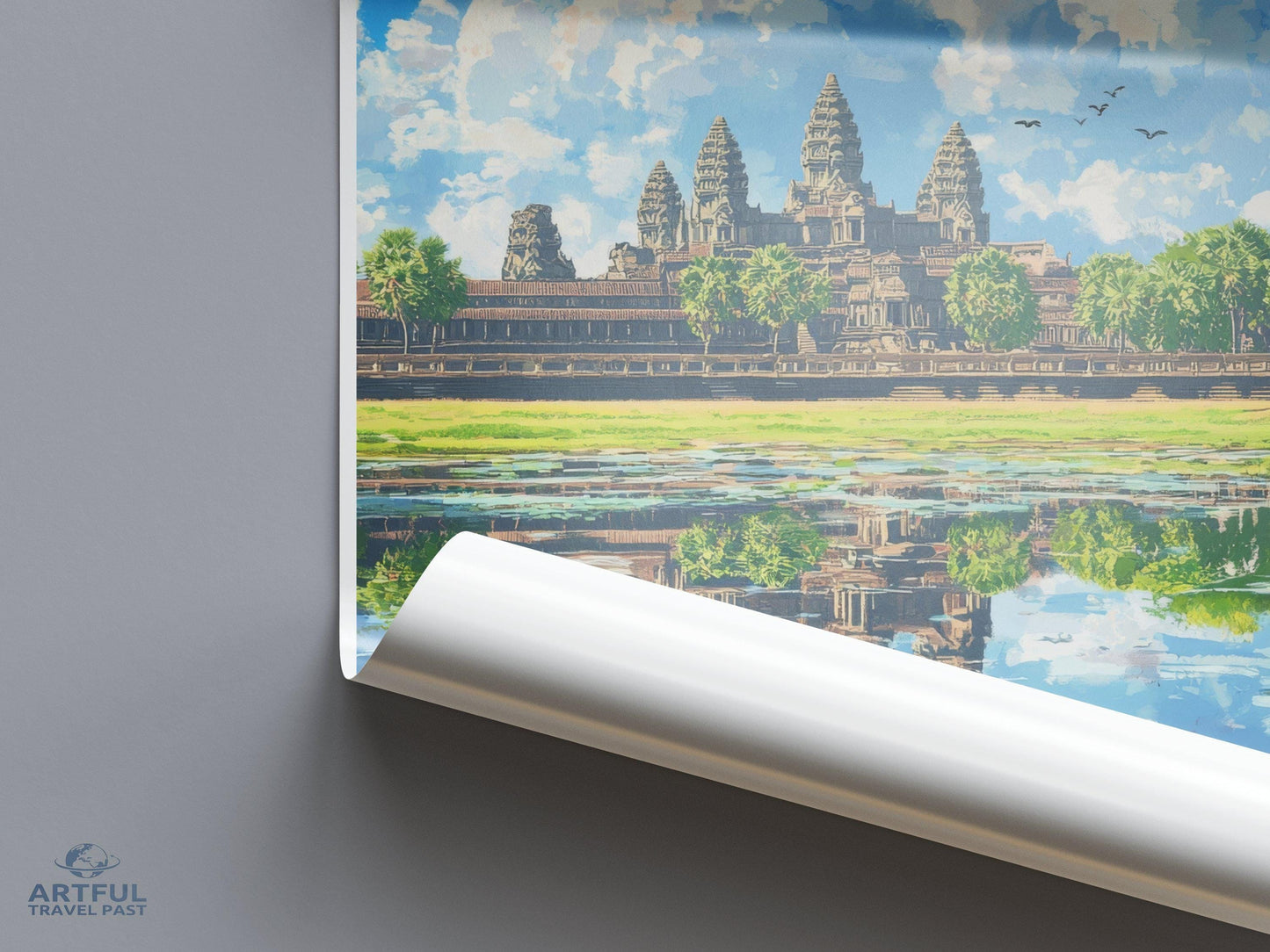 Angkor Wat Poster - Cambodia Wall Art