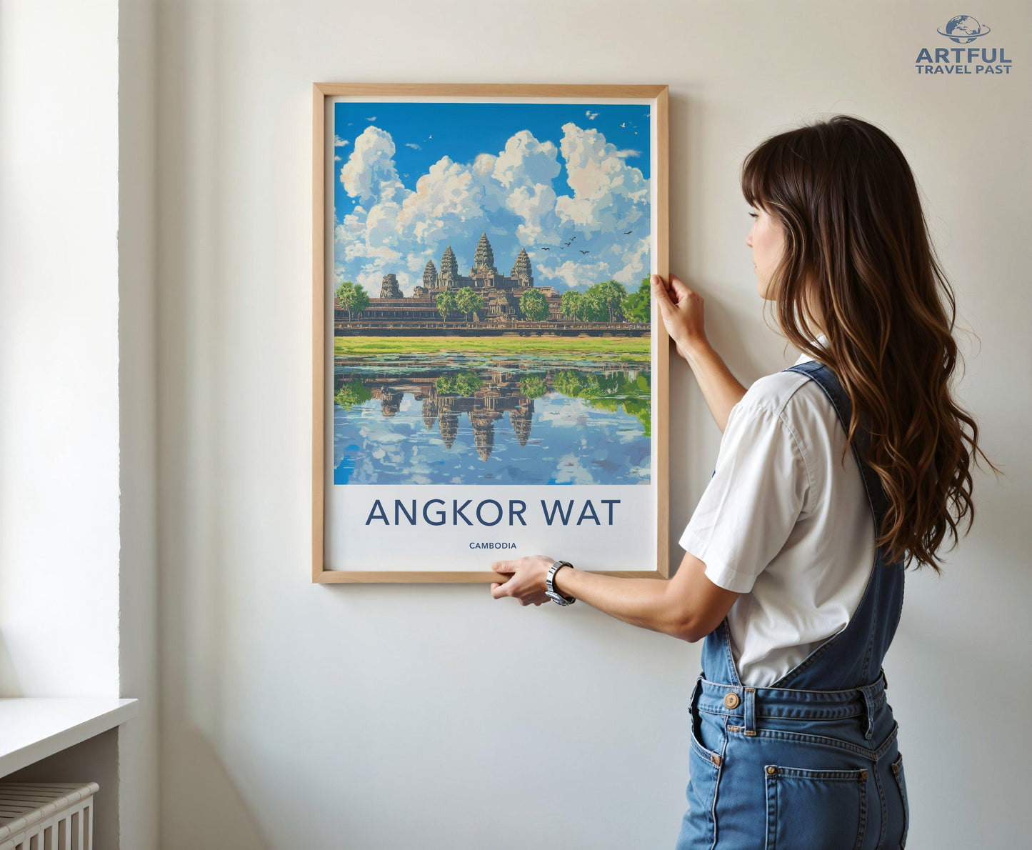 Angkor Wat Poster - Cambodia Wall Art