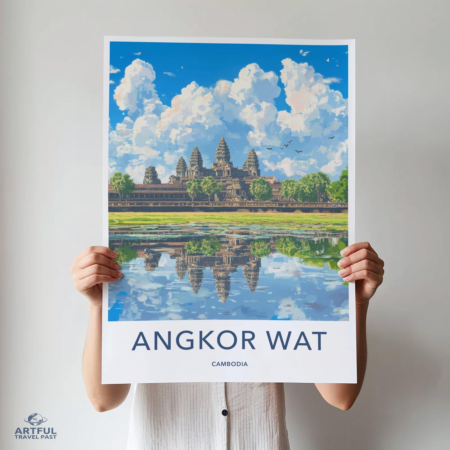 Angkor Wat Poster - Cambodia Wall Art