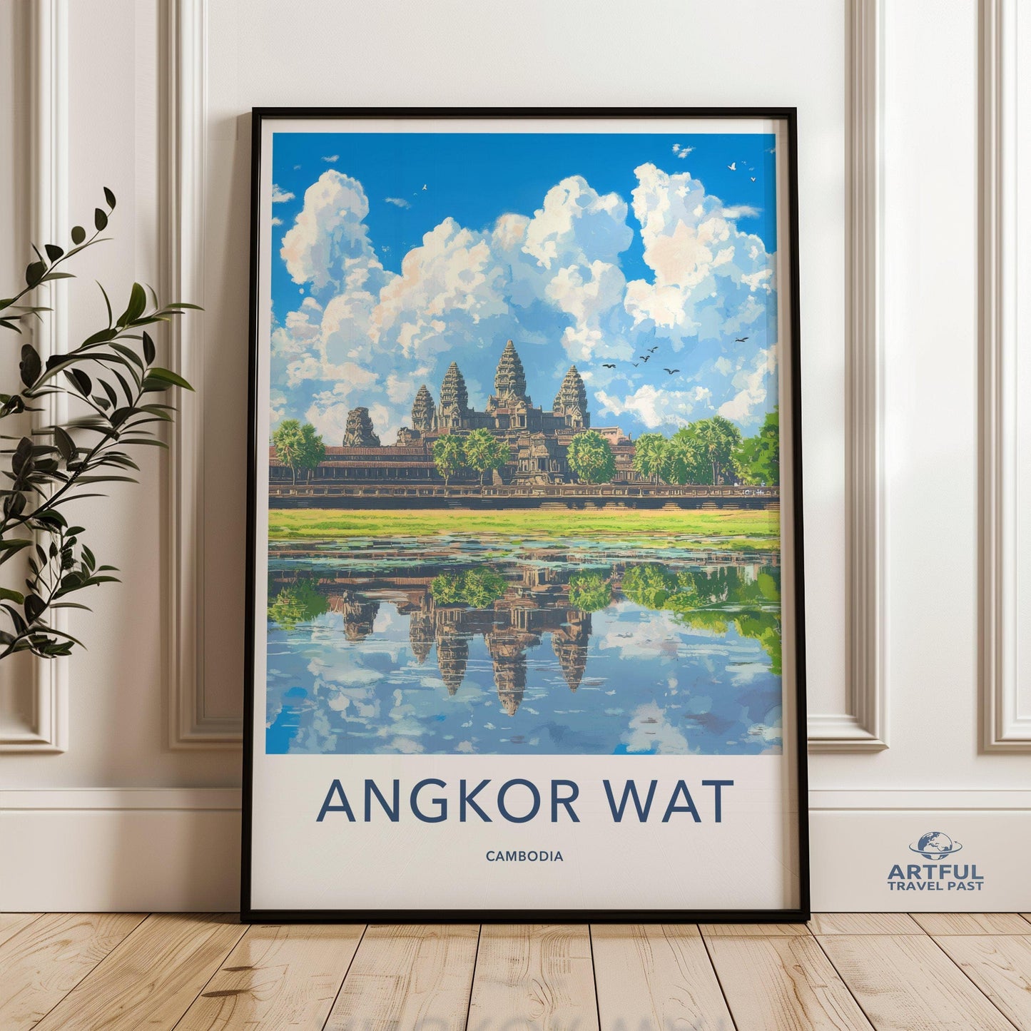 Angkor Wat Poster - Cambodia Wall Art