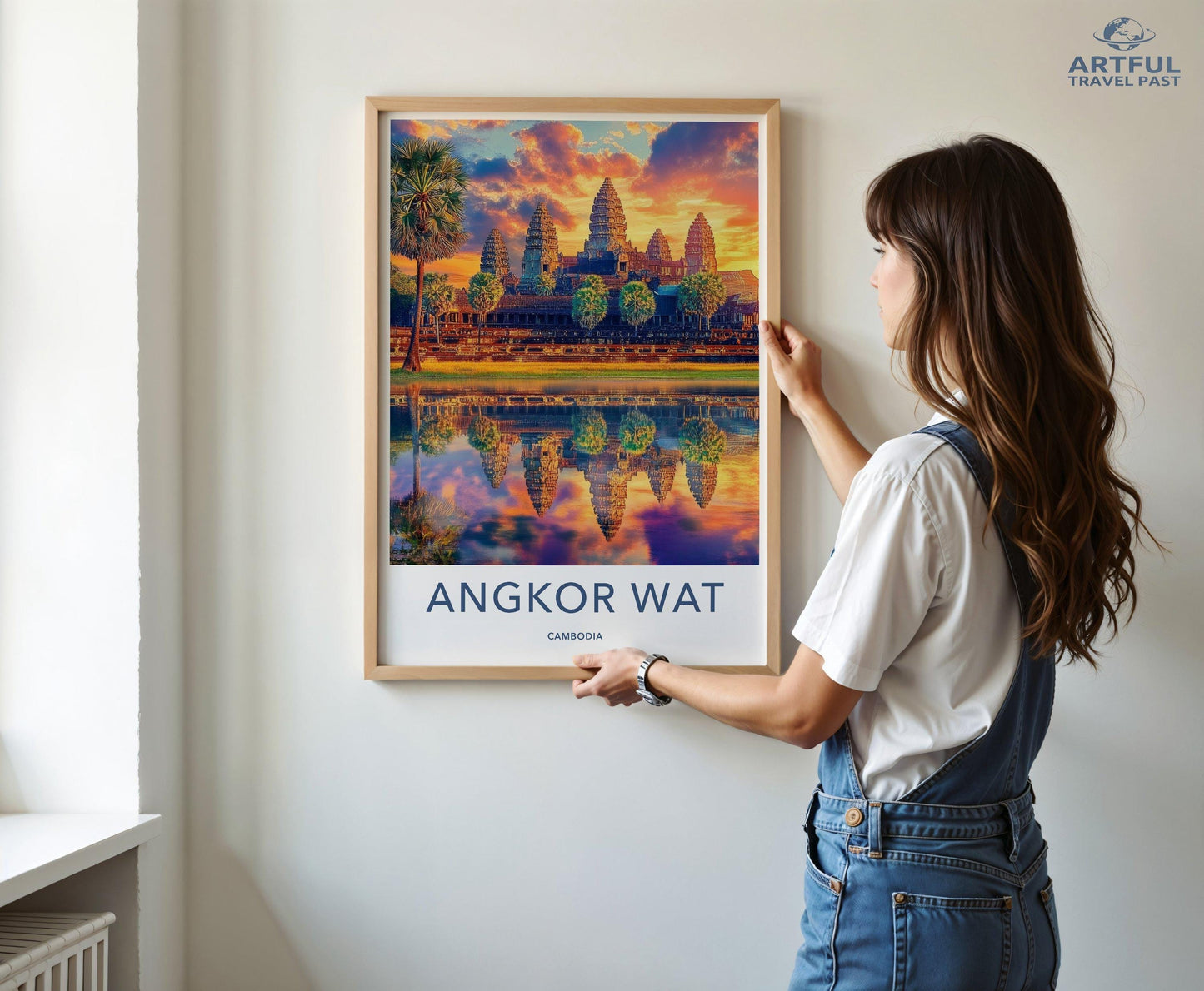 Angkor Wat Poster - Cambodia Wall Art