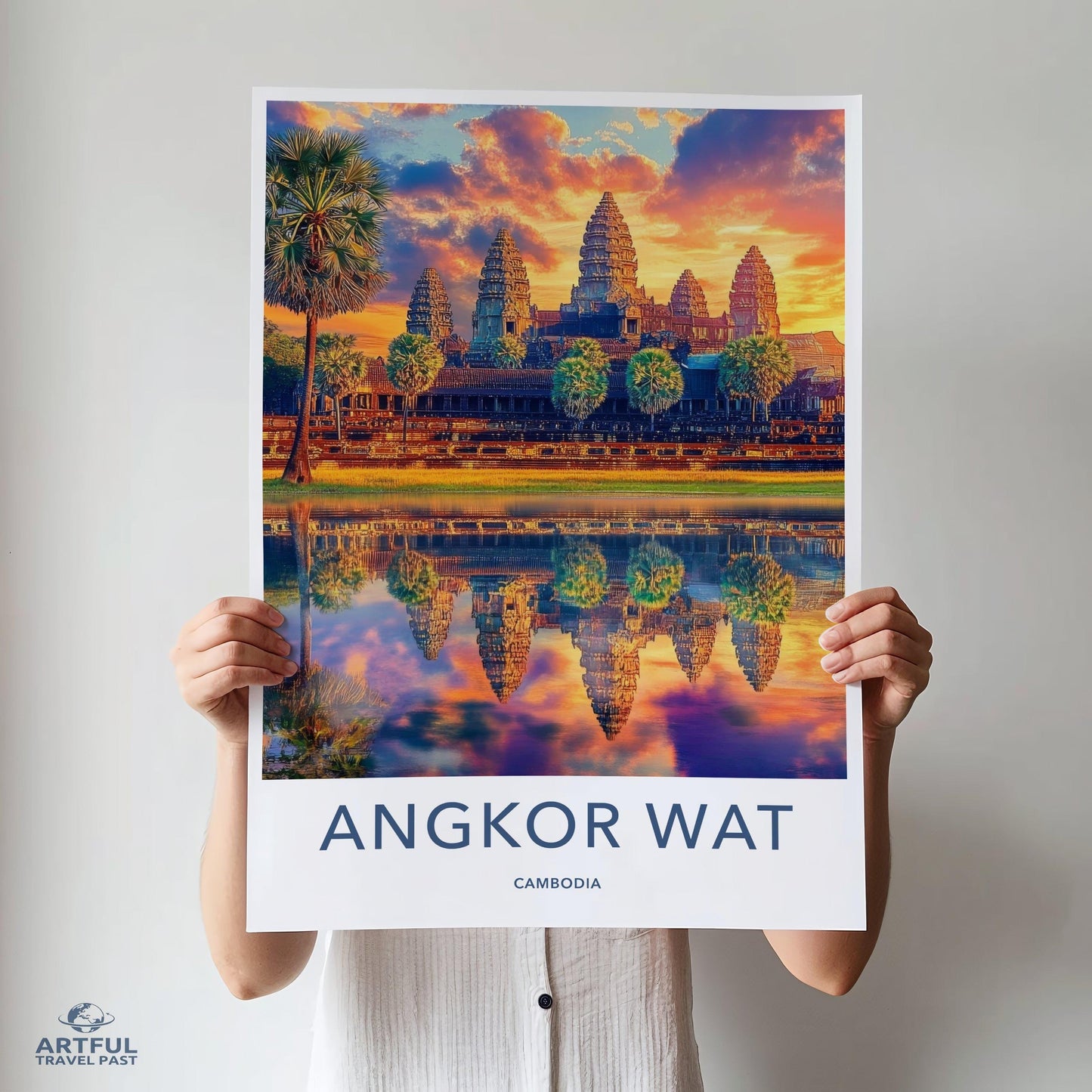 Angkor Wat Poster - Cambodia Wall Art