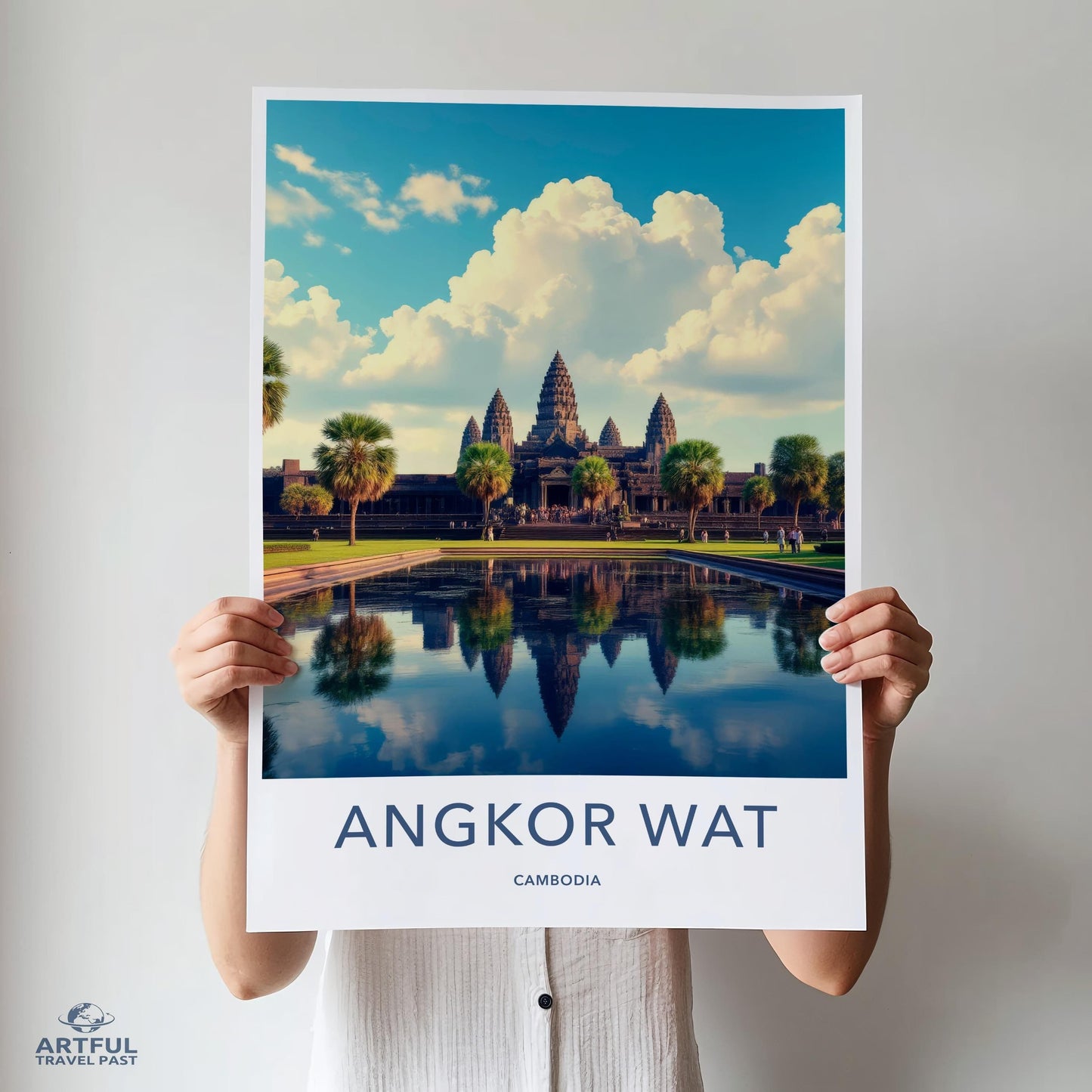 Angkor Wat Poster - Cambodia Wall Art