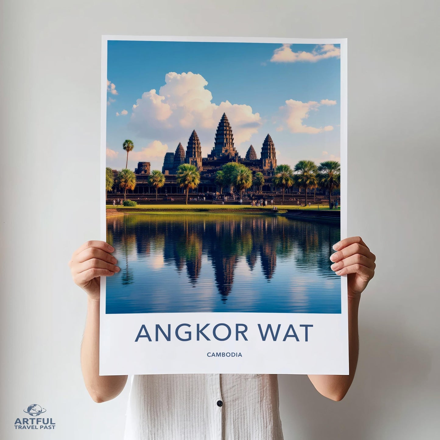 Angkor Wat Poster - Cambodia Wall Art