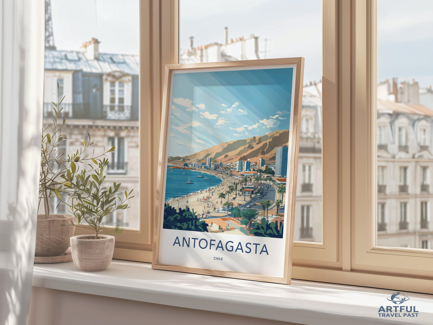 Antofagasta Poster - Chile Wall Art