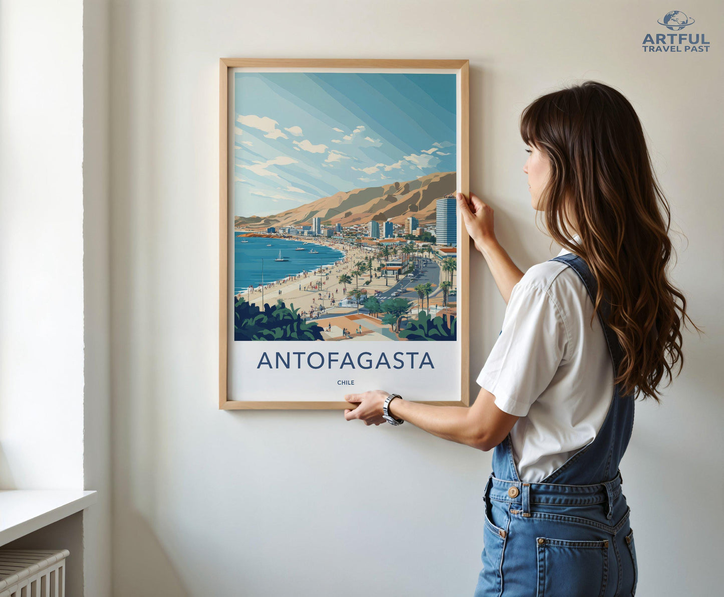 Antofagasta Poster - Chile Wall Art