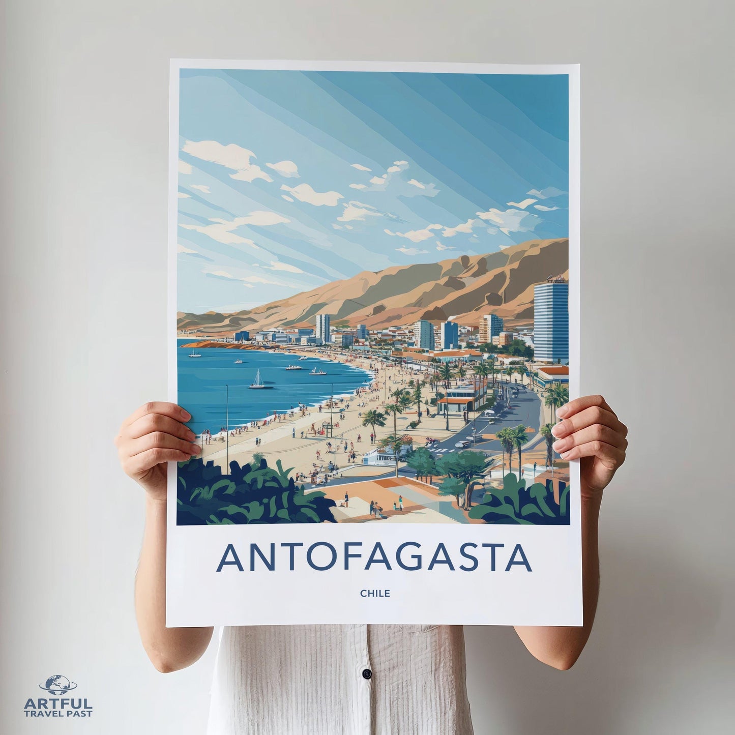 Antofagasta Poster - Chile Wall Art
