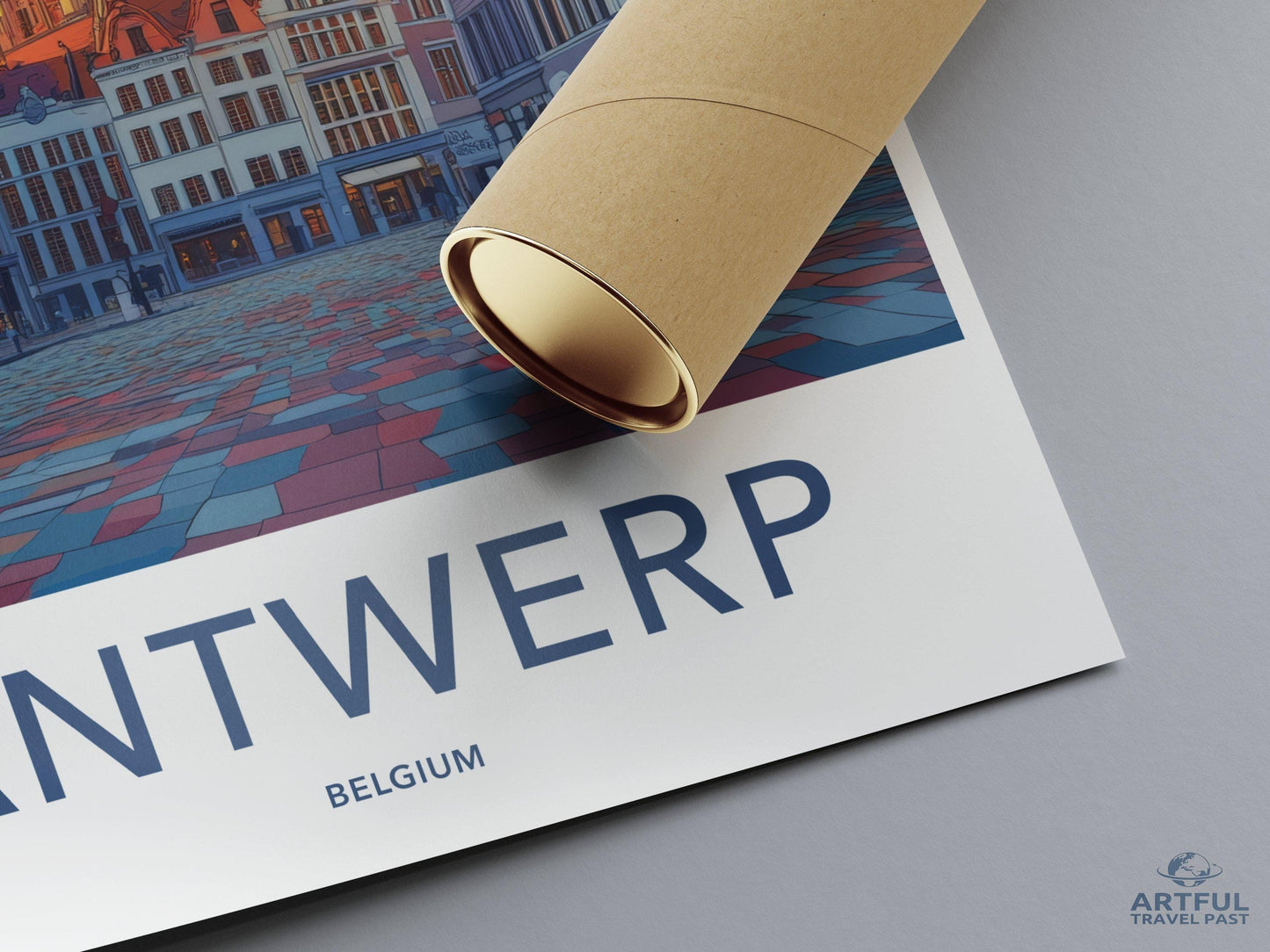 Antwerp Poster - Belgium Wall Art