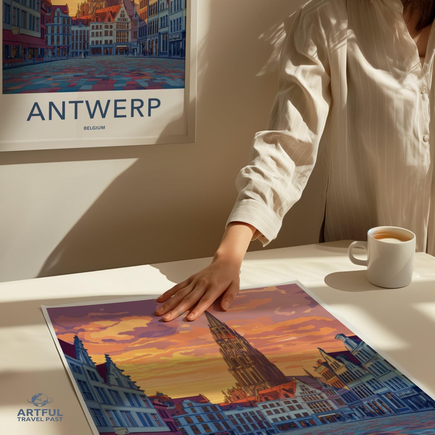 Antwerp Poster - Belgium Wall Art