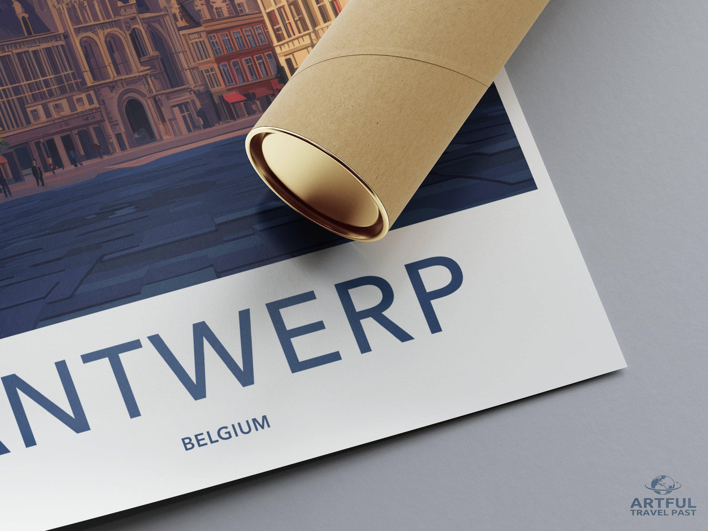 Antwerp Poster | Belgium Wall Art | Europe Decor