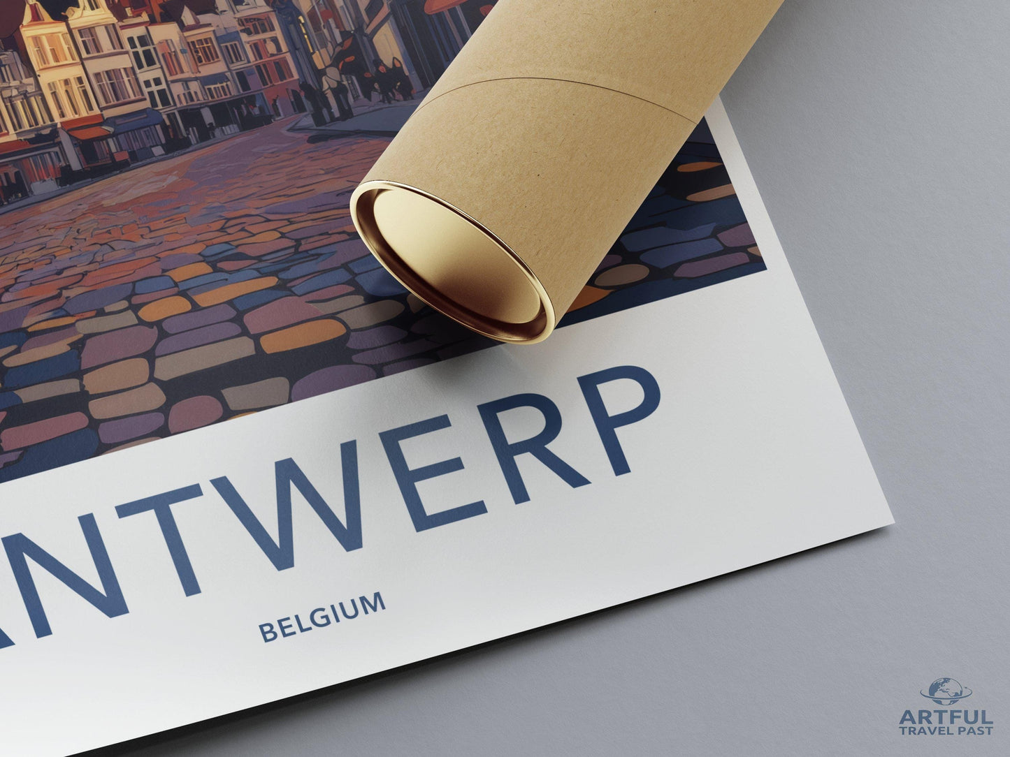 Antwerp Poster | Belgium Wall Art | Europe Decor
