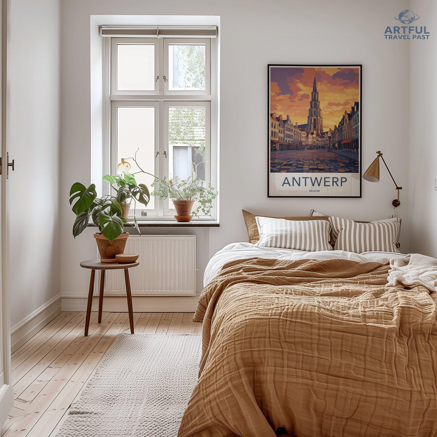 Antwerp Poster | Belgium Wall Art | Europe Decor