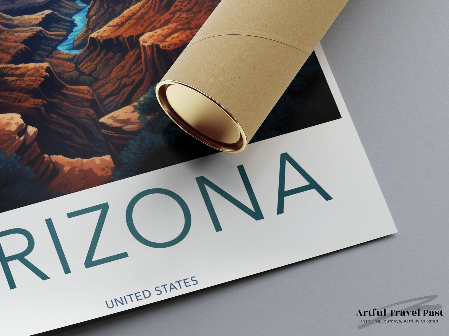 Arizona Poster | Grand Canyon National Park | USA Wall Art