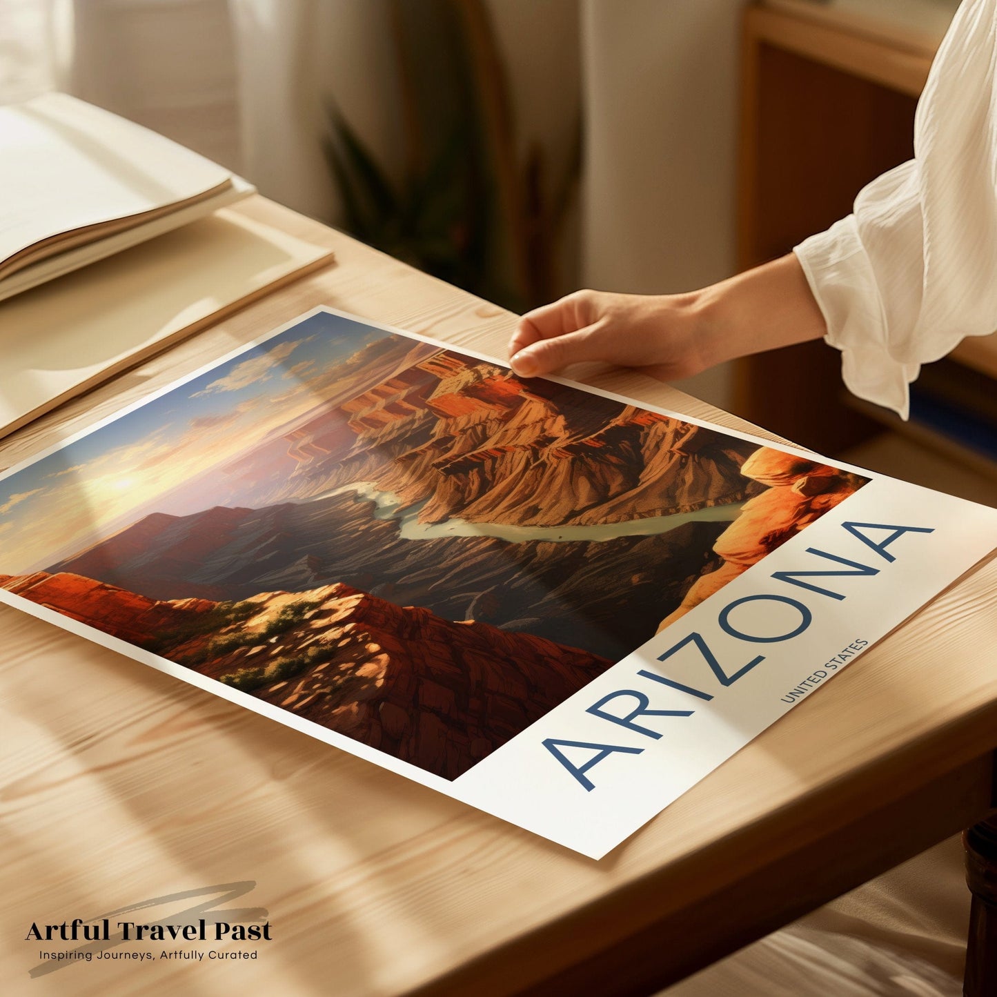 Arizona Poster | Grand Canyon National Park | USA Wall Art