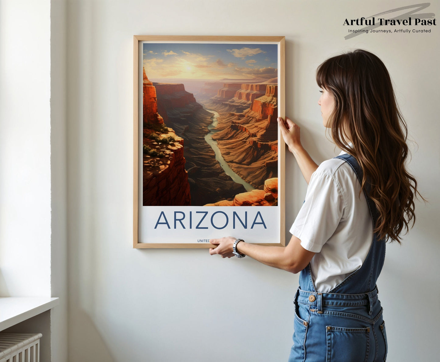 Arizona Poster | Grand Canyon National Park | USA Wall Art