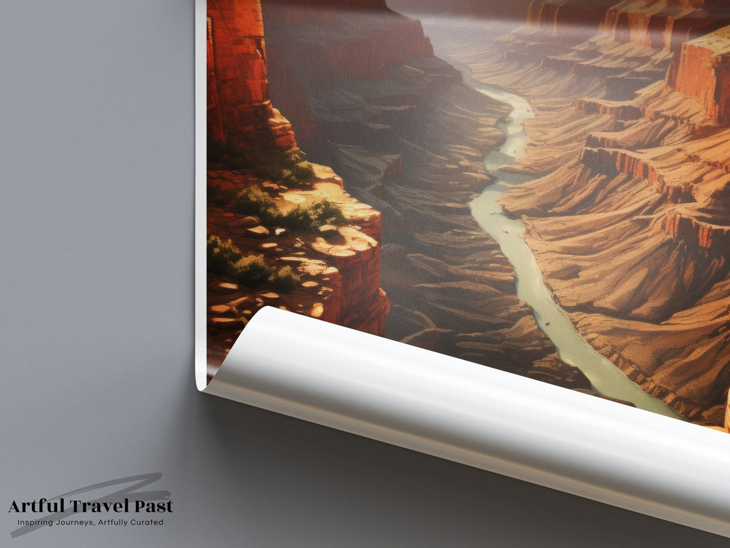 Arizona Poster | Grand Canyon National Park | USA Wall Art