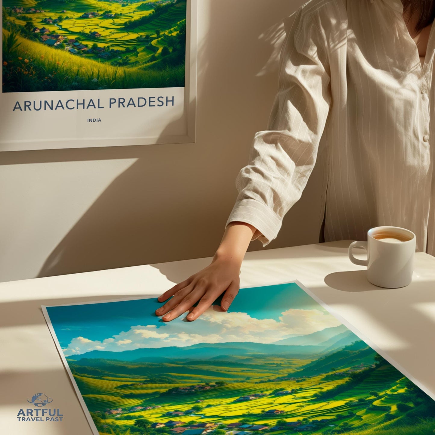 Arunachal Pradesh Poster - India Wall Art