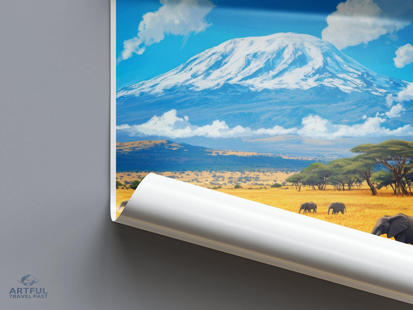 Arusha National Park Poster - Tanzania Wall Art