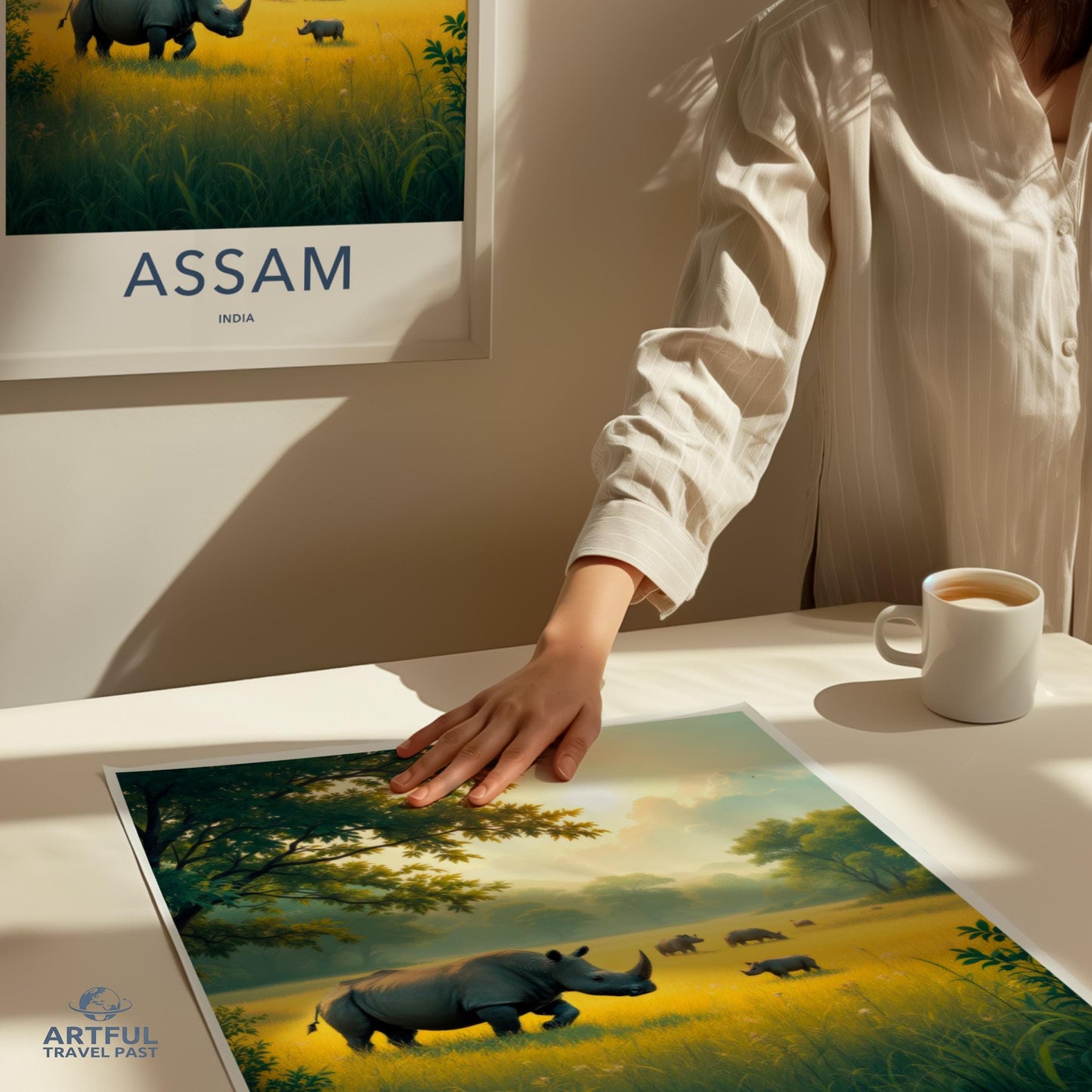 Assam Poster - India Wall Art