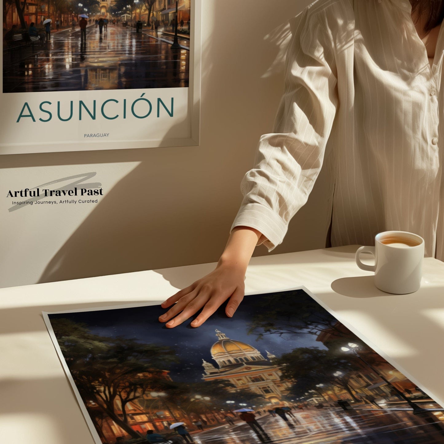 Asunción Poster - Paraguay Wall Art