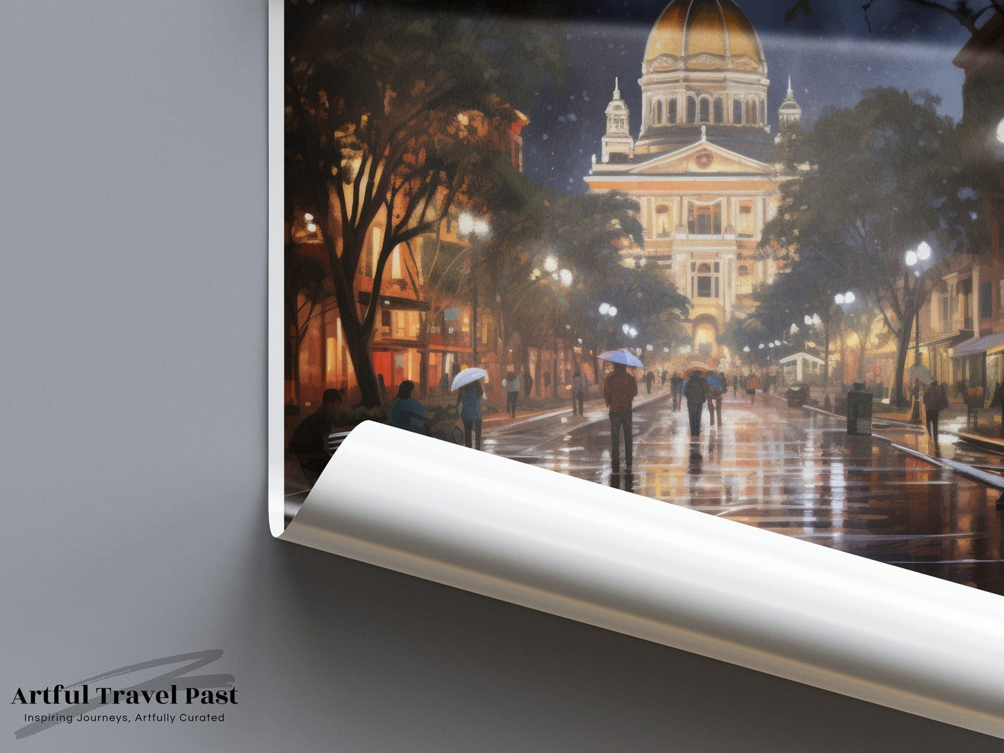 Asunción Poster - Paraguay Wall Art