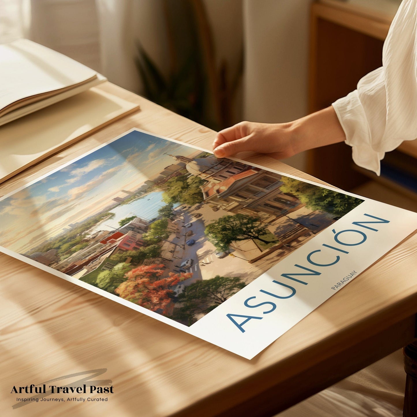 Asunción Poster | Paraguay Wall Art | South America Decor