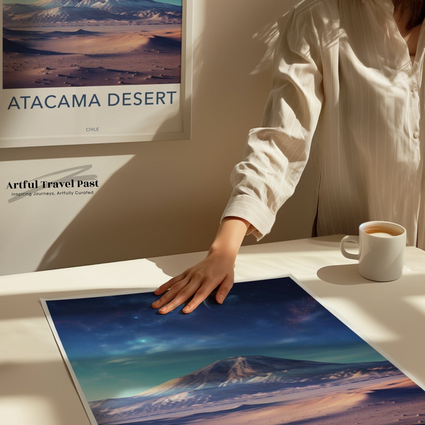 Atacama Desert Poster | Chile Wall Art | South America Decor