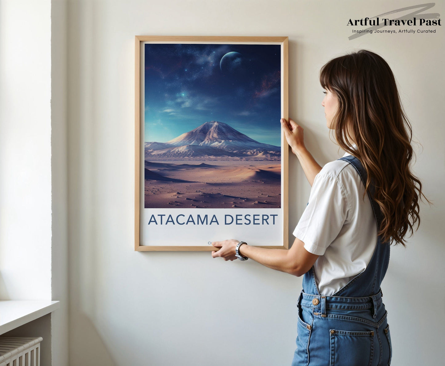 Atacama Desert Poster | Chile Wall Art | South America Decor