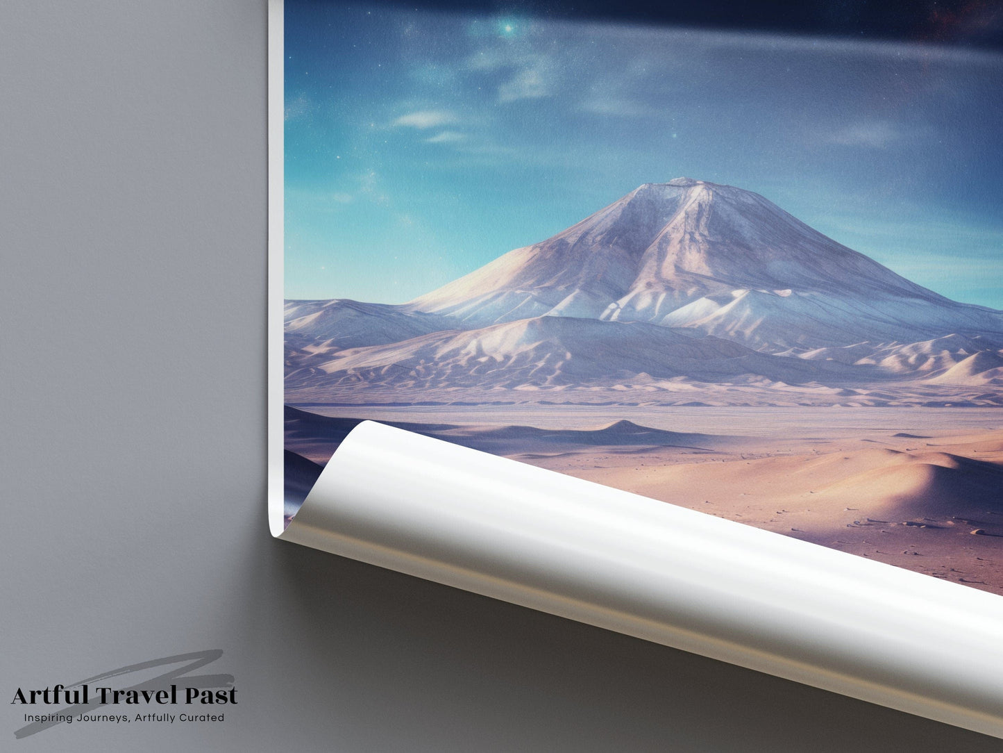 Atacama Desert Poster | Chile Wall Art | South America Decor