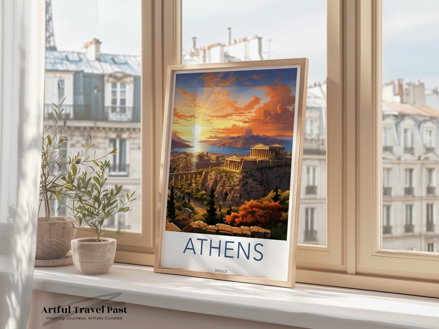 Athens Greece Poster - Wall Art