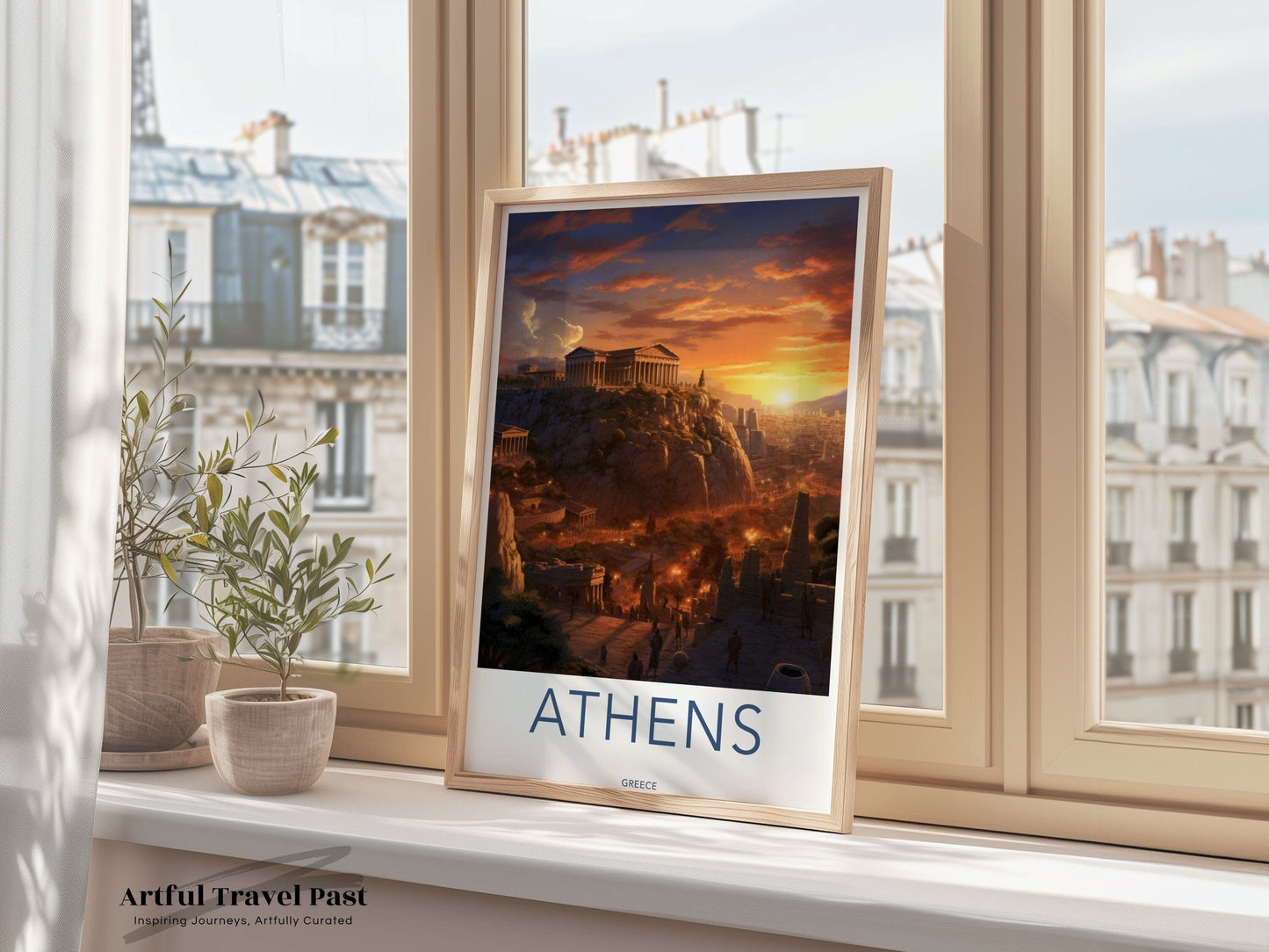 Athens Greece Poster - Wall Art