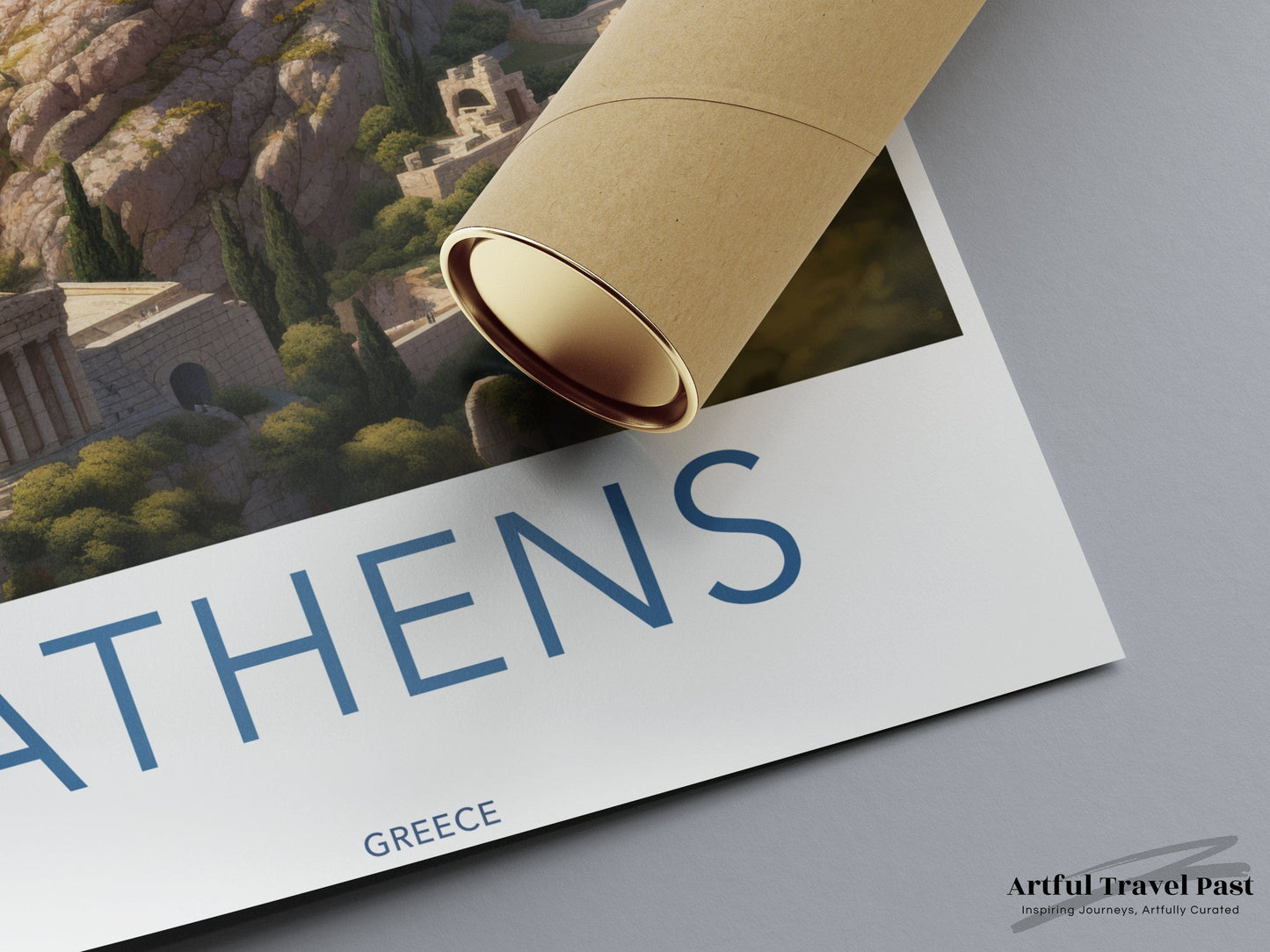 Athens Poster | Greece Wall Art | Balkans Decor