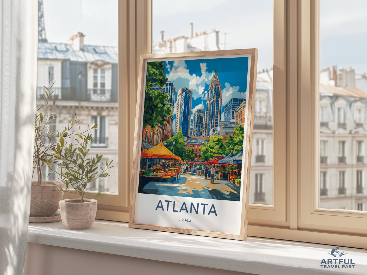 Atlanta Poster - Georgia Wall Art
