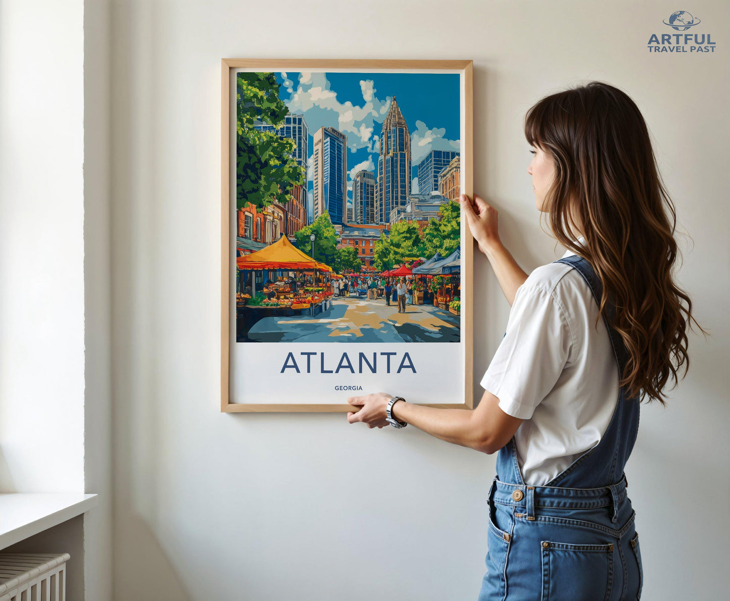 Atlanta Poster - Georgia Wall Art