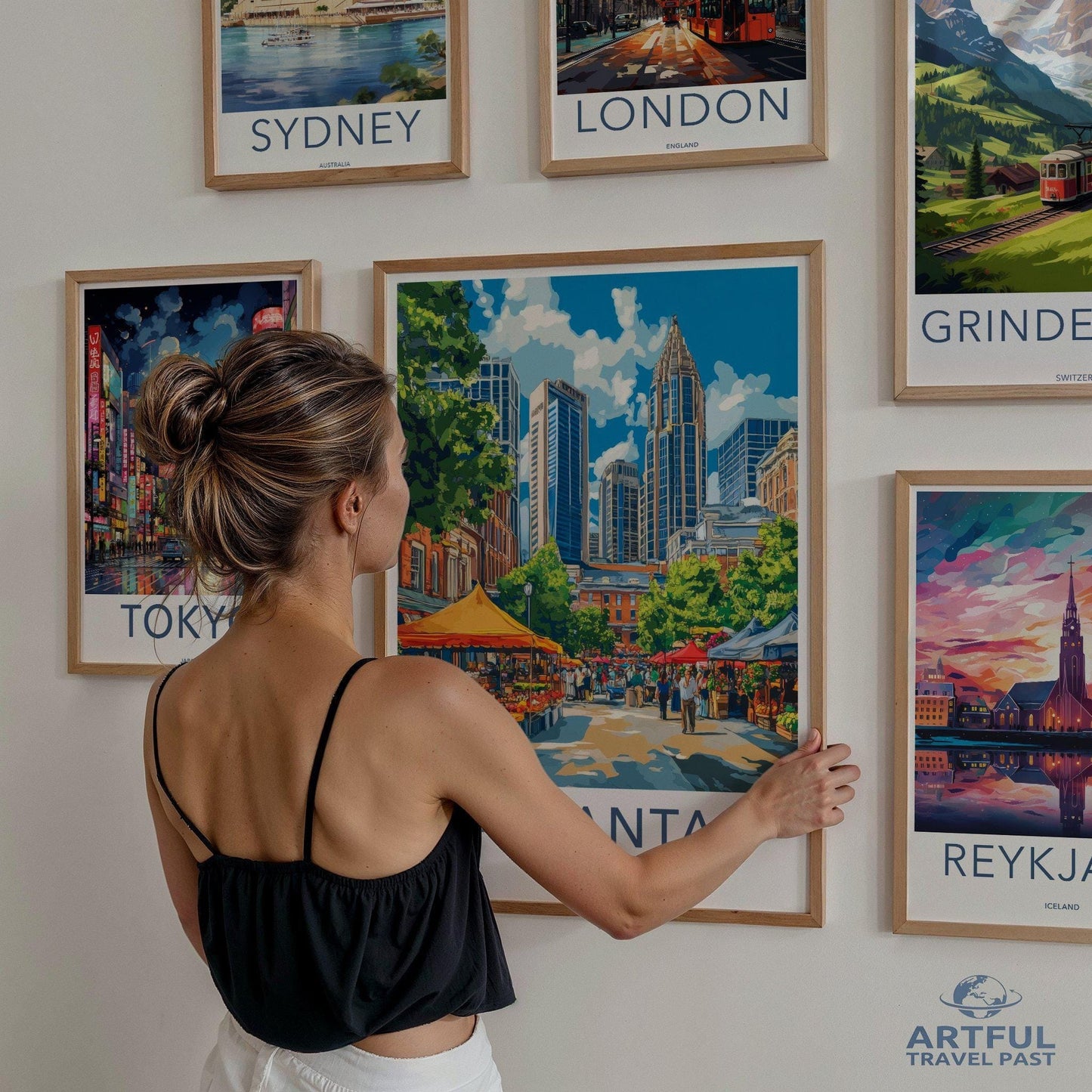 Atlanta Poster - Georgia Wall Art