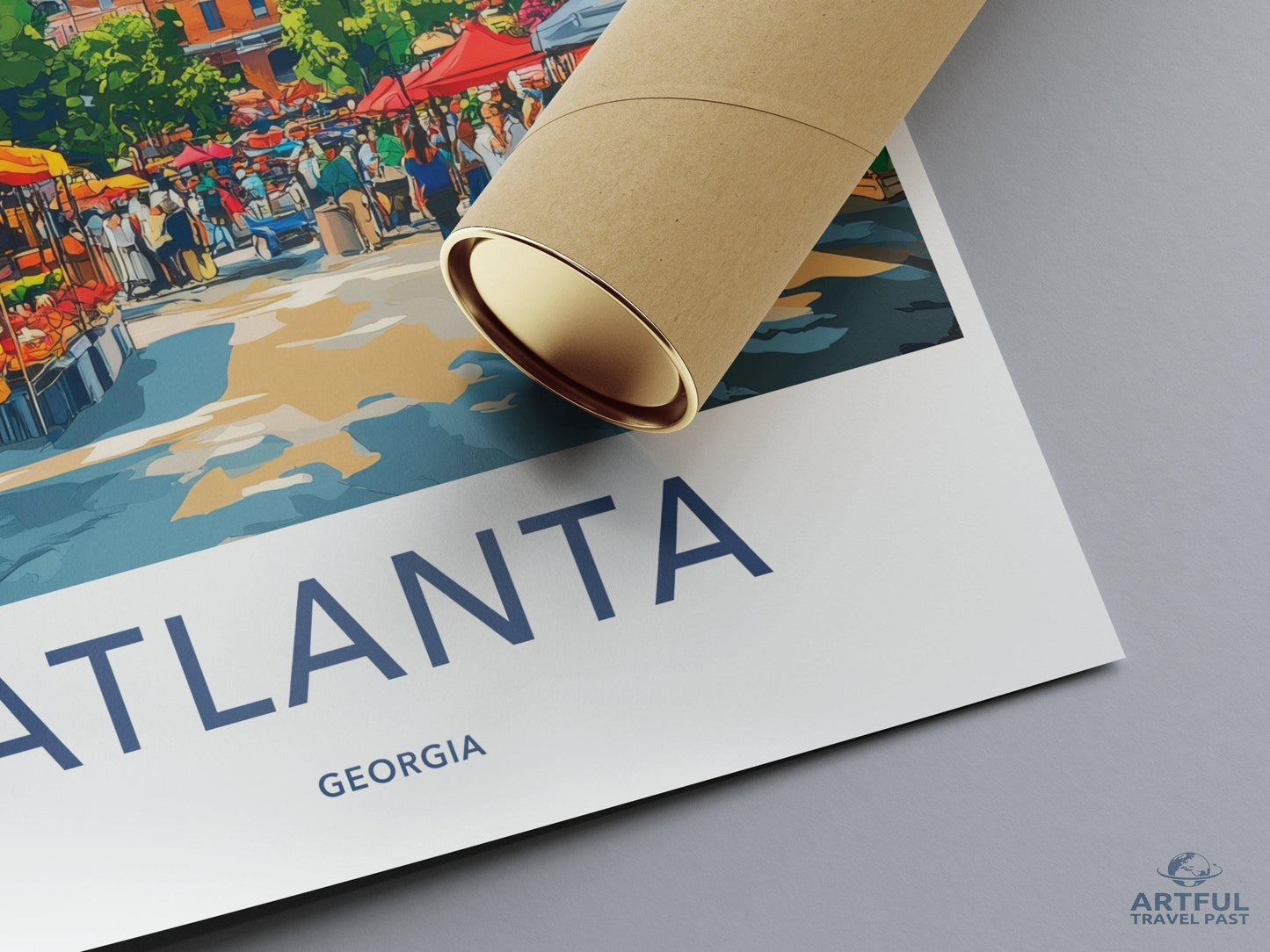 Atlanta Poster - Georgia Wall Art