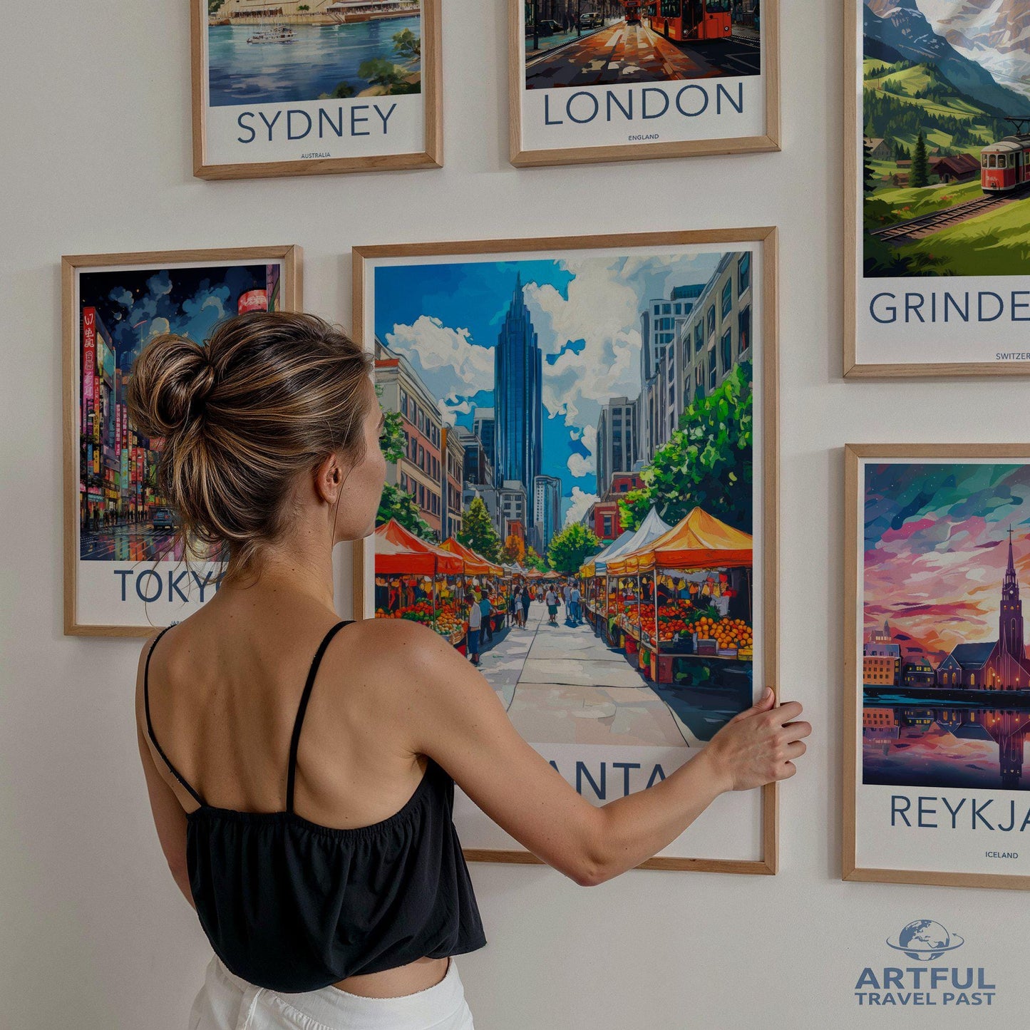 Atlanta Poster - Georgia Wall Art