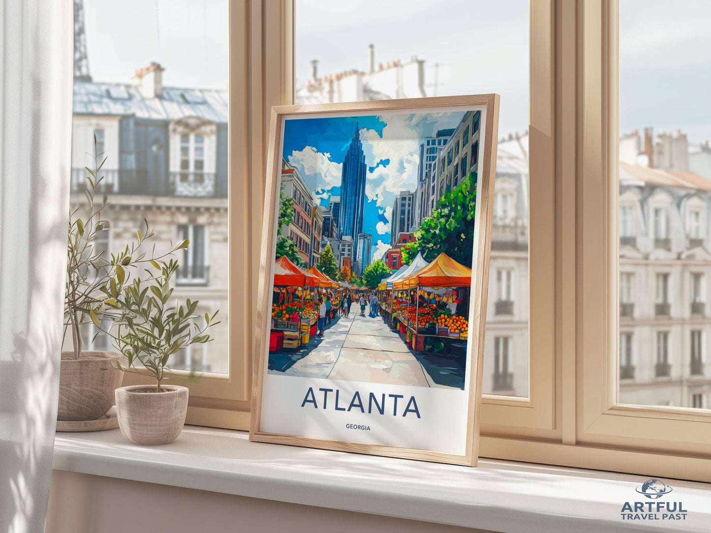 Atlanta Poster - Georgia Wall Art