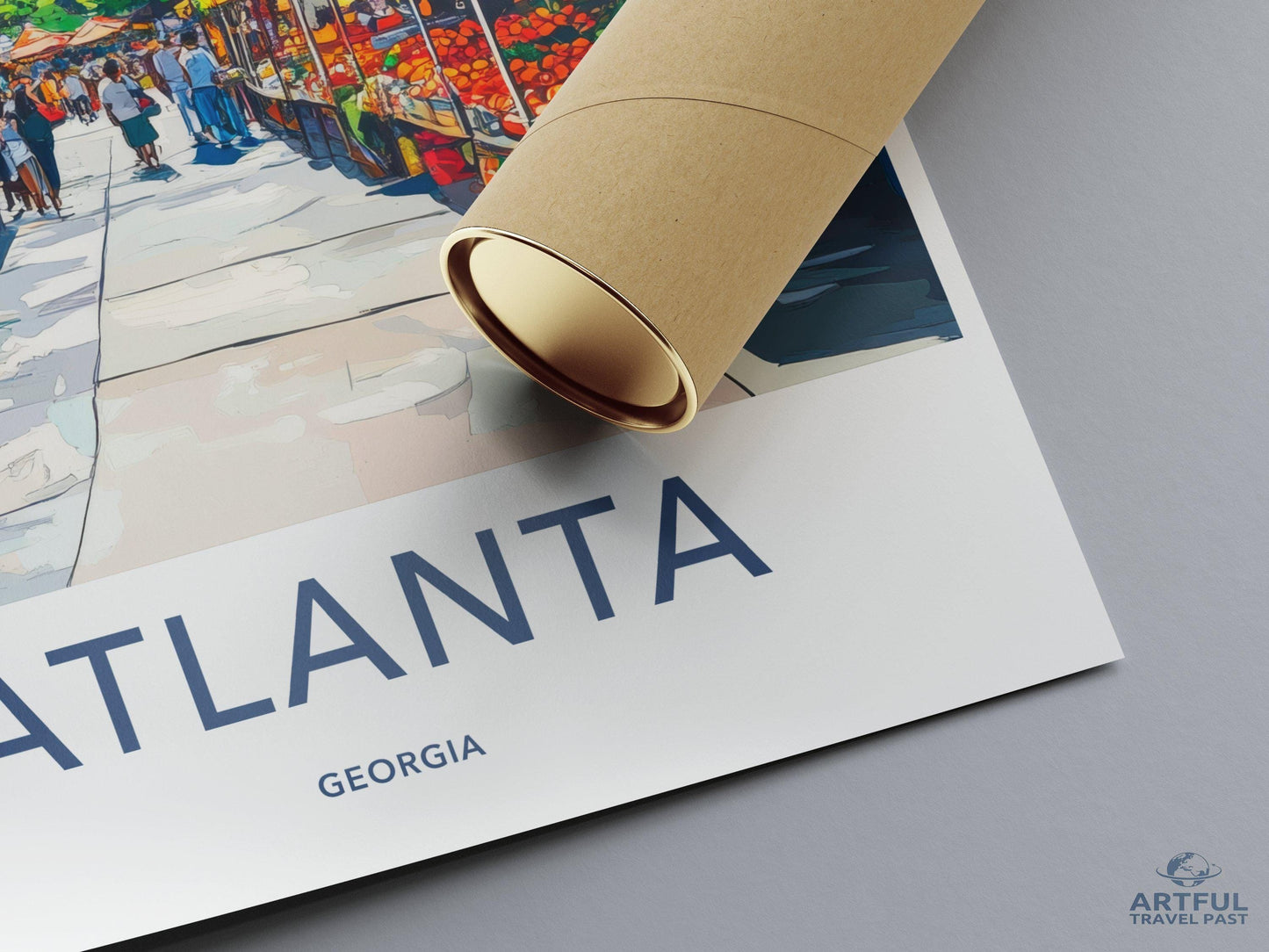 Atlanta Poster - Georgia Wall Art