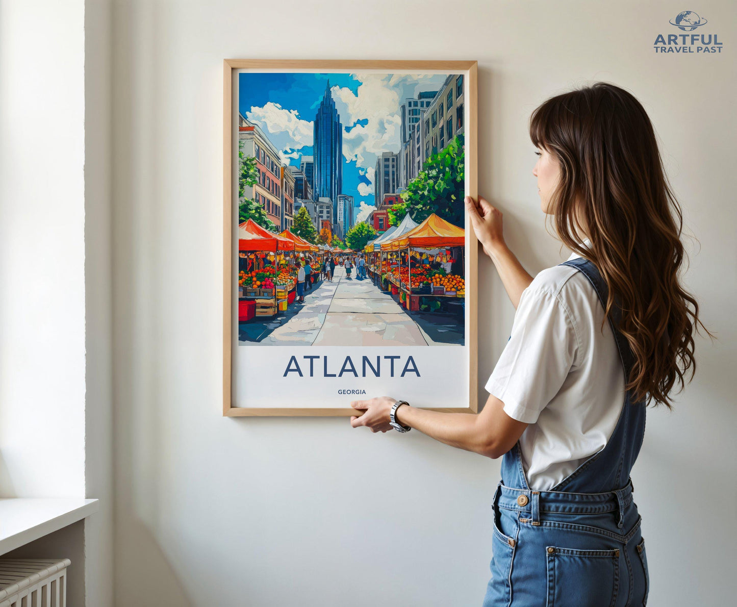 Atlanta Poster - Georgia Wall Art