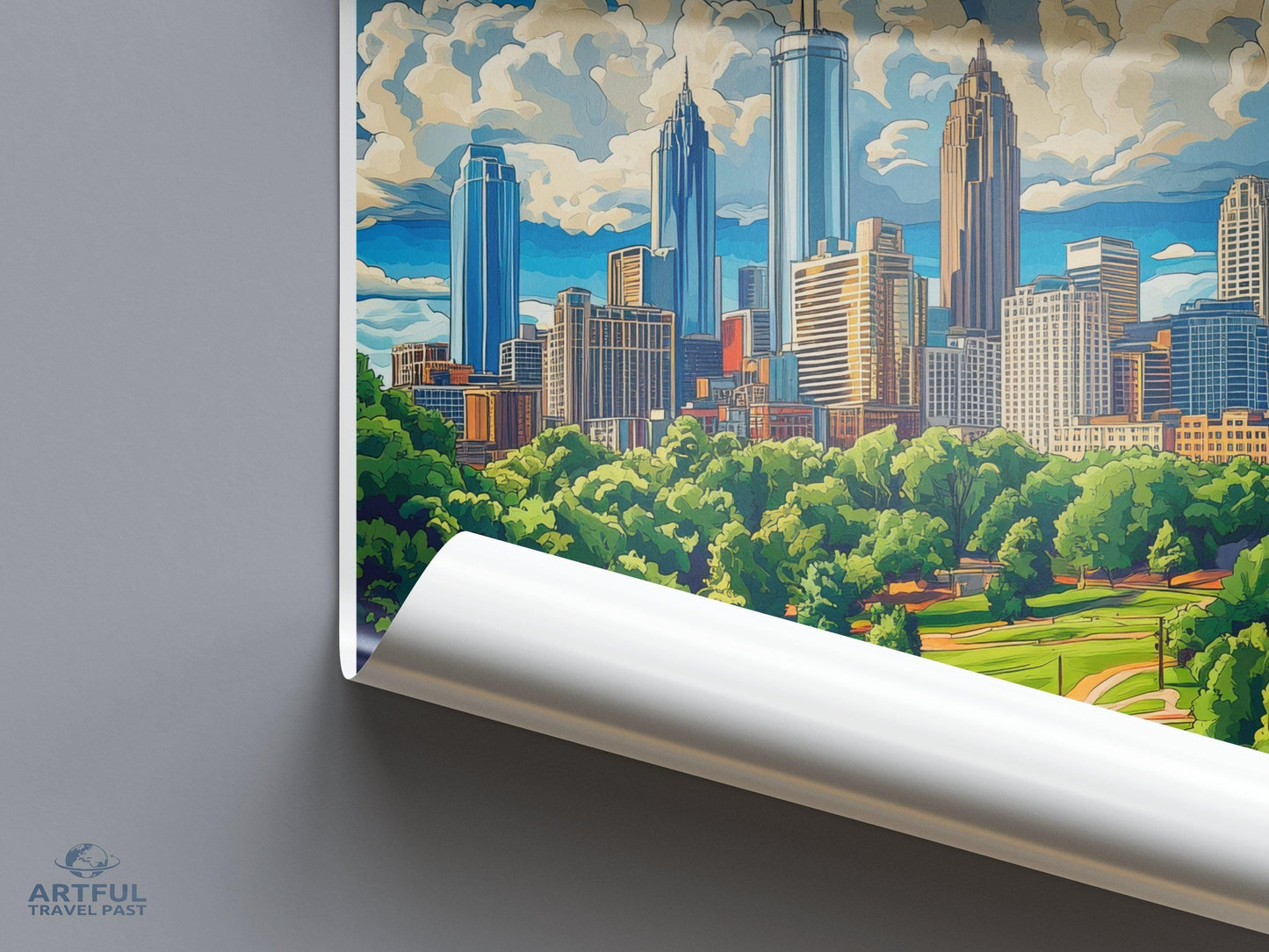 Atlanta Poster - Georgia Wall Art
