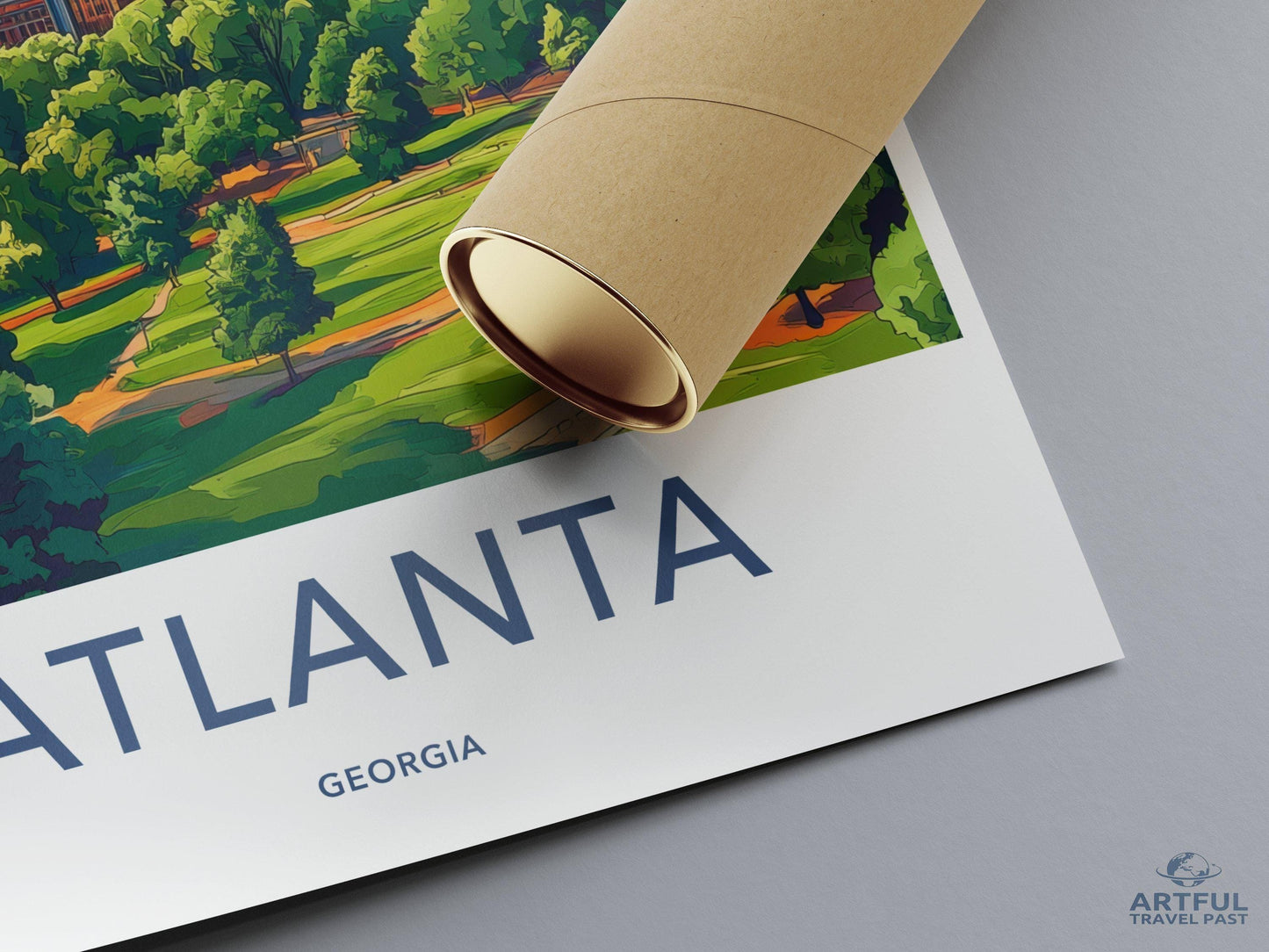 Atlanta Poster - Georgia Wall Art