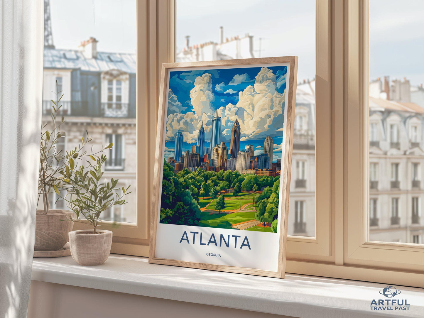 Atlanta Poster - Georgia Wall Art