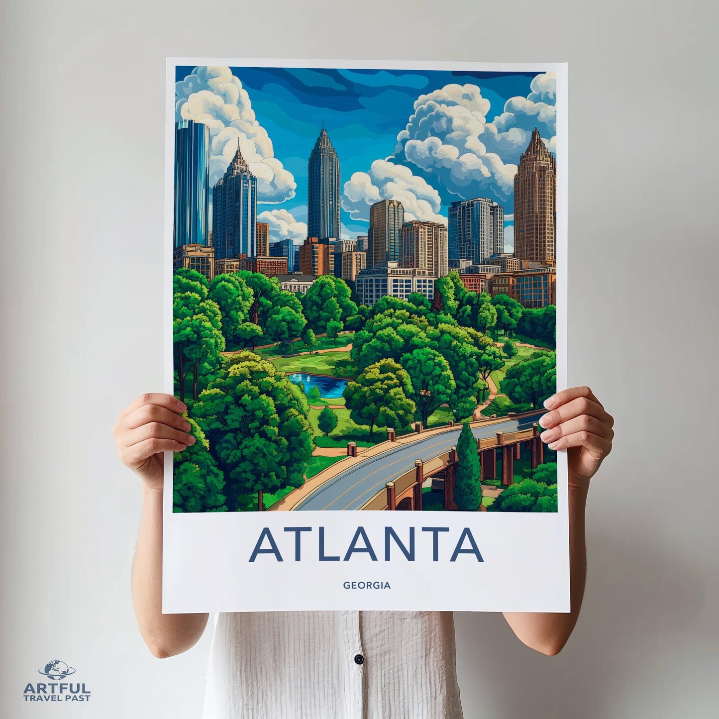 Atlanta Poster - Georgia Wall Art