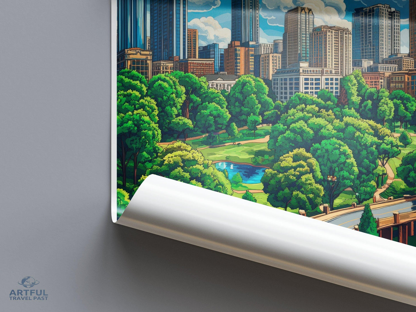 Atlanta Poster - Georgia Wall Art