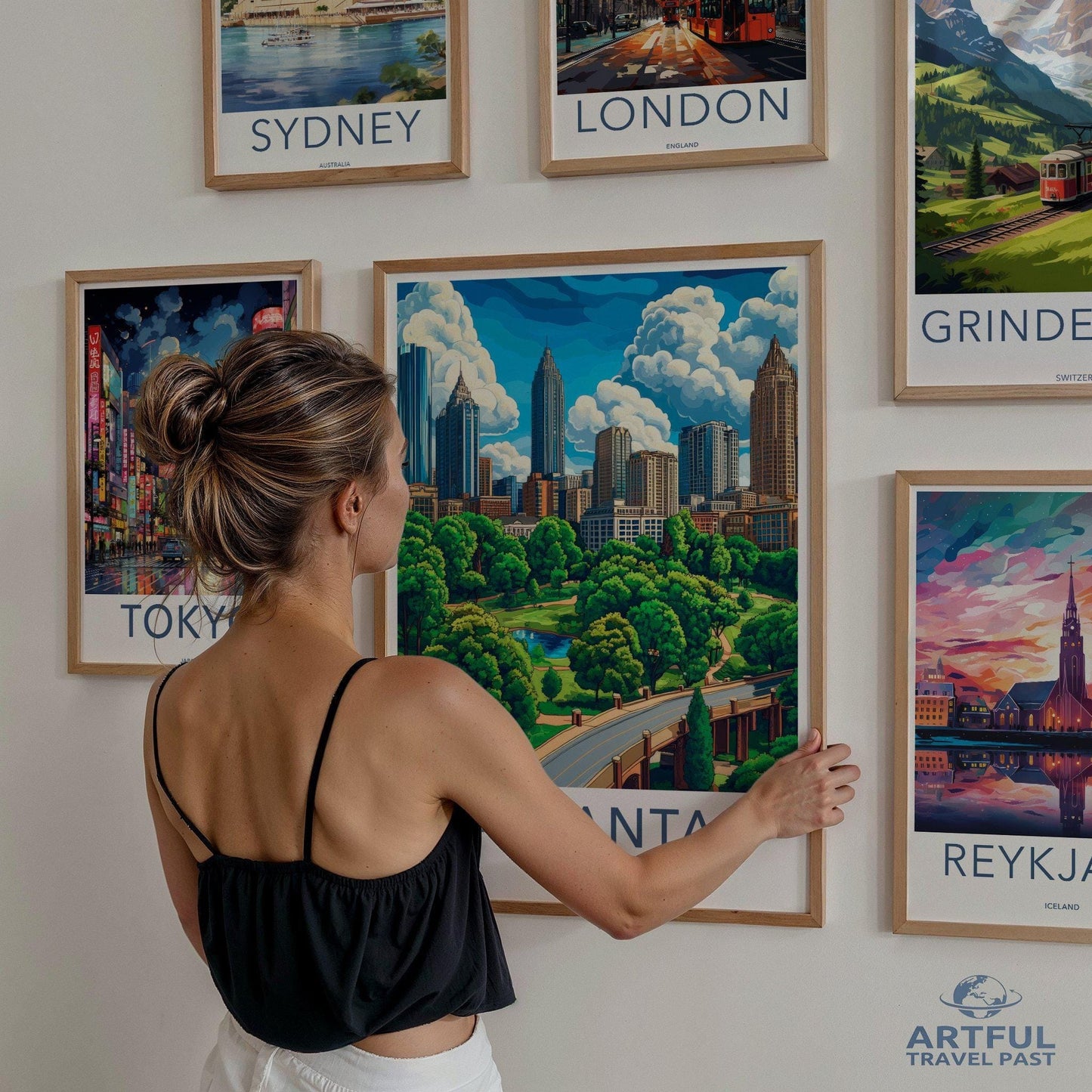 Atlanta Poster - Georgia Wall Art