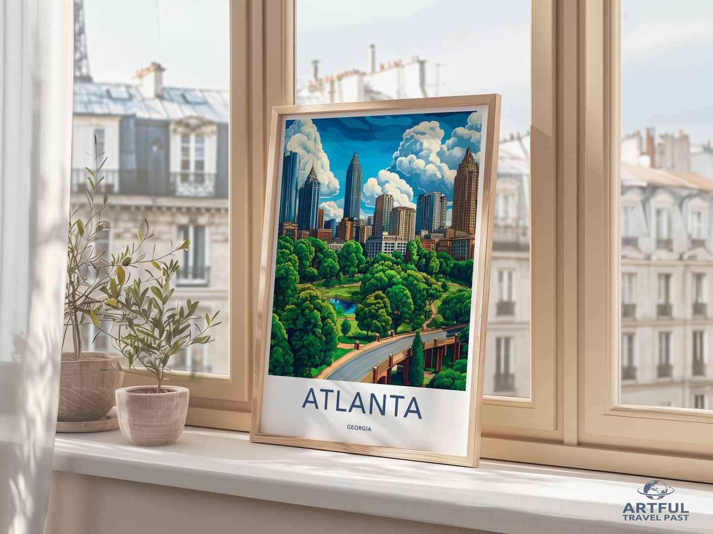 Atlanta Poster - Georgia Wall Art