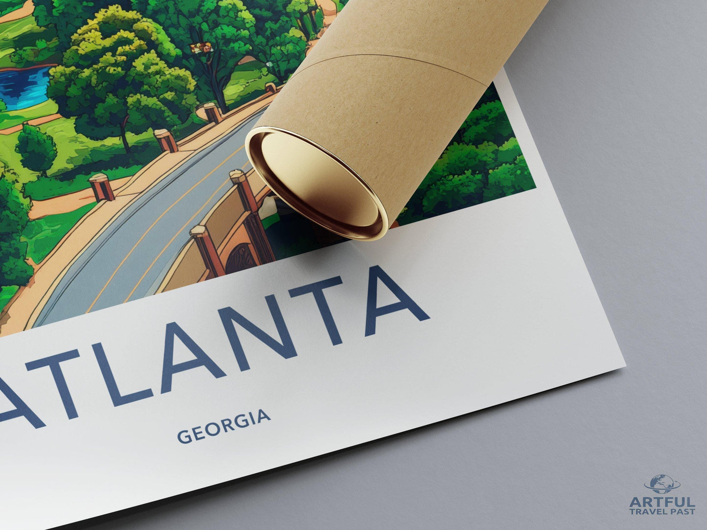 Atlanta Poster - Georgia Wall Art