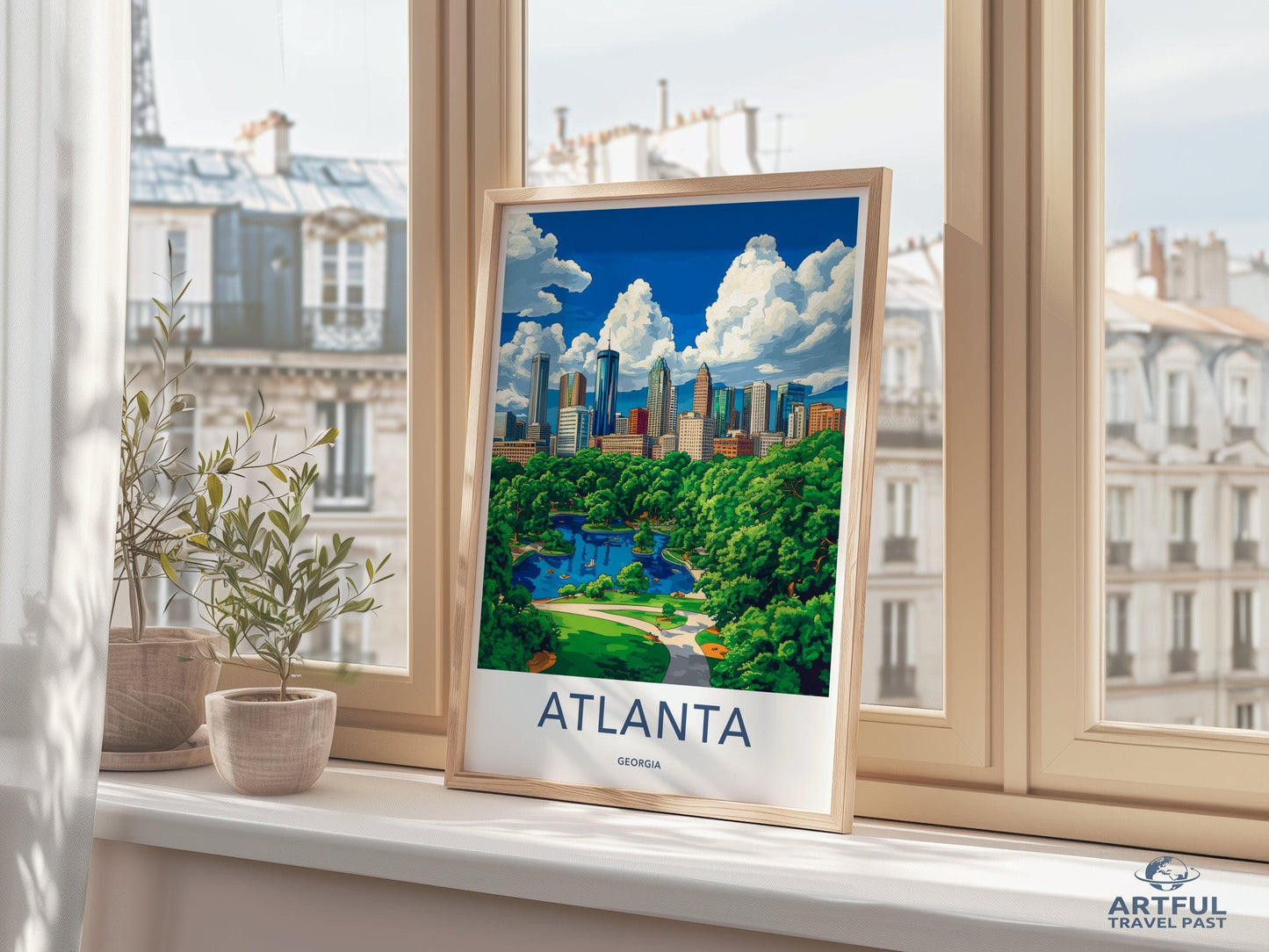 Atlanta Poster - Georgia Wall Art